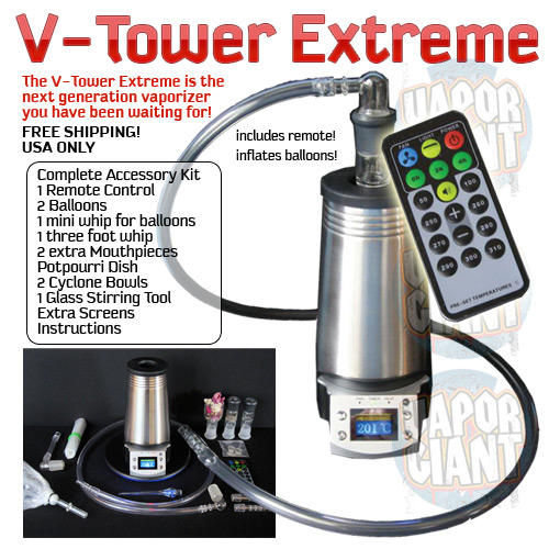 VTower Extreme Vaporizer - large pic